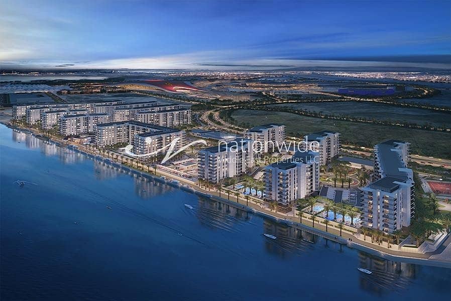 Off plan - Enrapturing 1 BR In Yas water Edge