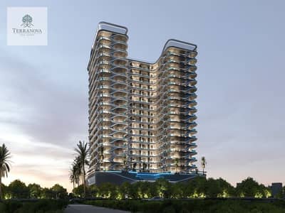 1 habitación Apartamento para en Venta en Dubai Land Residence Complex (DLRC), Dubai - cam13-streetnight. jpg 1 habitación Apartamento para en Venta en Dubai Land Residence Complex (DLRC), Dubai - cam13-streetnight. jpg