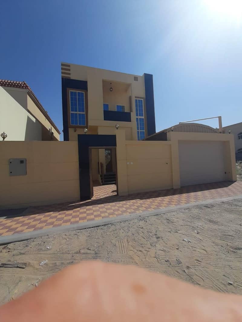 brand new villa for sale super Deluxe  on very good location on ajman al rawdha area freehold all nationality