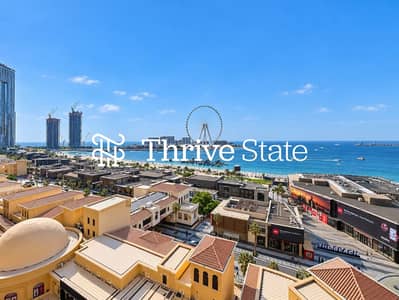 3 Bedroom Flat for Rent in Jumeirah Beach Residence (JBR), Dubai - Unfurnished | Full Sea and Eye Views | Vacant Oct 3 Bedroom Flat for Rent in Jumeirah Beach Residence (JBR), Dubai - Unfurnished | Full Sea and Eye Views | Vacant Oct