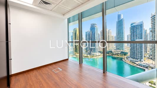 Office for Rent in Jumeirah Lake Towers (JLT), Dubai - High Floor | Lake View | Partitioned
