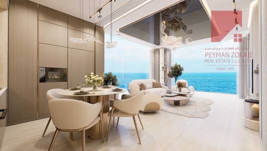 4 Bedroom Flat for Sale in Dubai Maritime City, Dubai - Living 01. jpg 4 Bedroom Flat for Sale in Dubai Maritime City, Dubai - Living 01. jpg