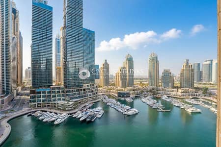 1 Bedroom Apartment for Rent in Dubai Marina, Dubai - Fully Furnished | Marina Views | Vacant Soon