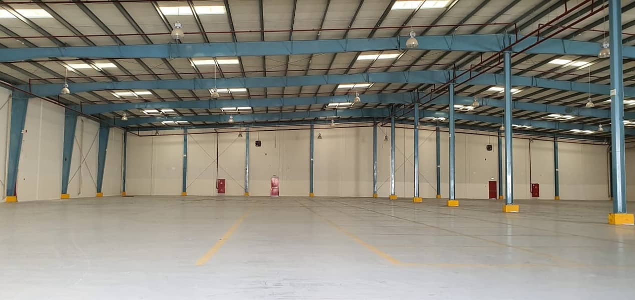 38500 square feet Insulated Warehouse tolet in Sajaa Industrial area, Sharjah
