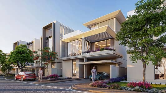 4 Bedroom Villa for Sale in Al Rahmaniya, Sharjah - Villa 4BR_V1_Front Street View_8K. jpg 4 Bedroom Villa for Sale in Al Rahmaniya, Sharjah - Villa 4BR_V1_Front Street View_8K. jpg