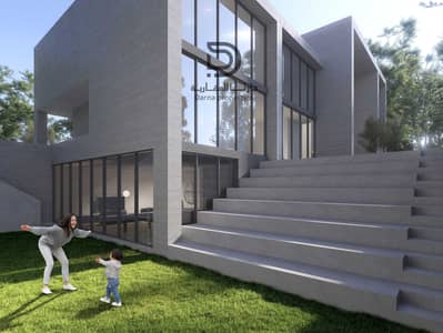 4 Camere Villa in vendita a Al Sehma, Sharjah - Type 02 courtyard view. jpg