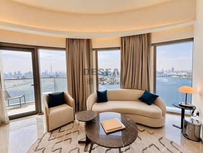 2 Bedroom Flat for Sale in Dubai Creek Harbour, Dubai - Sea & Burj Khalifa View | Fully Furnished | Vacant