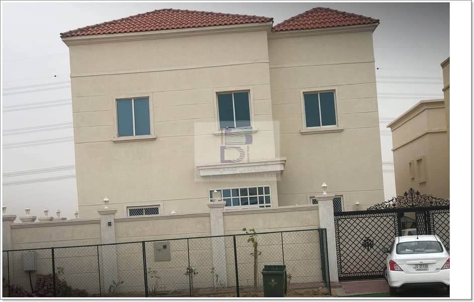 Villa in a prime location in Jasmine 1 area with electricity and water, the villa is a year old, at a very special price, with an area of ​​3200 square feet