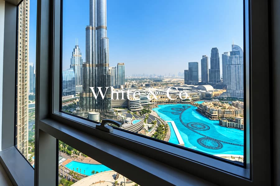 Burj & Fountain | Negotiable | High Floor Burj & Fountain | Negotiable | High Floor