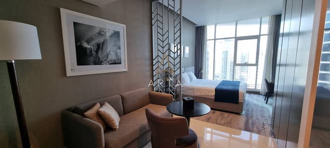 Studio for Rent in Business Bay, Dubai - Prime Location | Canal View | Luxury Studio
