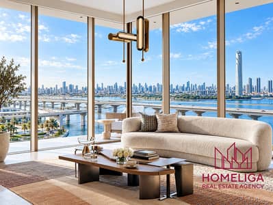 1 habitación Apartamento para en Venta en Dubai Creek Harbour, Dubai - 08_Living_Room_1600x1200. jpg. jpeg
