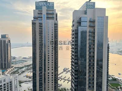 3 Slaapkamers Appartement te Koop in Dubai Creek Harbour, Dubai - Appartement in Dubai Creek Harbour，Creek Horizon，Creek Horizon Tower 2, 3 slaapkamers, 3750000 AED - 16586835