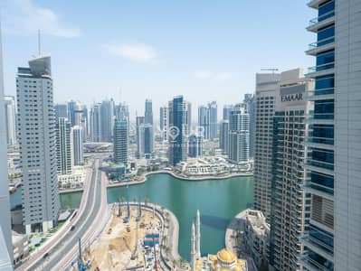 شقة 1 غرفة نوم للايجار في دبي مارينا، دبي - شقة في برج سكاي فيو،دبي مارينا 1 غرفة 105000 درهم - 16678526