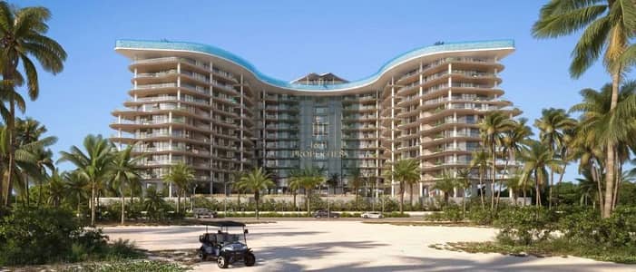 Studio for Sale in Al Marjan Island, Ras Al Khaimah - mantabay-facade-3-1024x438. jpg