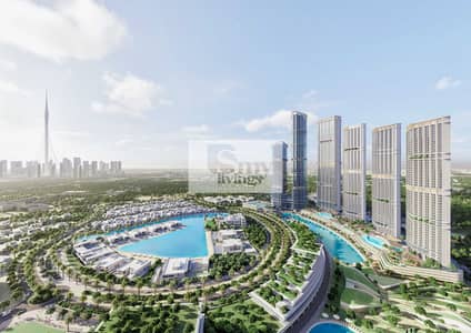 2 habitaciones Apartamento para en Venta en Sobha Hartland 2, Dubai - CreekOverview_R2 copy. jpg