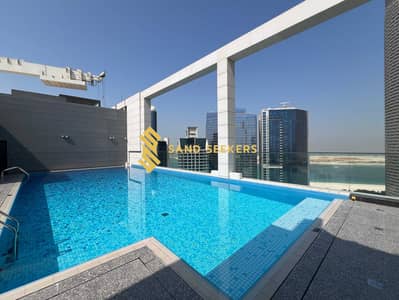 Appartement de 3 chambres à à louer à Corniche Road, Abu Dhabi - pooool. jpeg Appartement de 3 chambres à à louer à Corniche Road, Abu Dhabi - pooool. jpeg