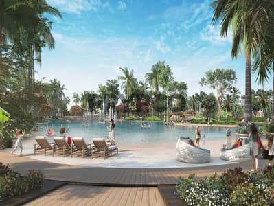 5 Slaapkamers Townhouse te Koop in DAMAC Lagoons, Dubai - 02_Beach. png 5 Slaapkamers Townhouse te Koop in DAMAC Lagoons, Dubai - 02_Beach. png