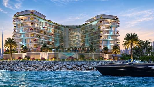 5 Camere Penthouse in vendita a Dubai Islands, Dubai - 01-building-exterior-clean-hd-16x9. png