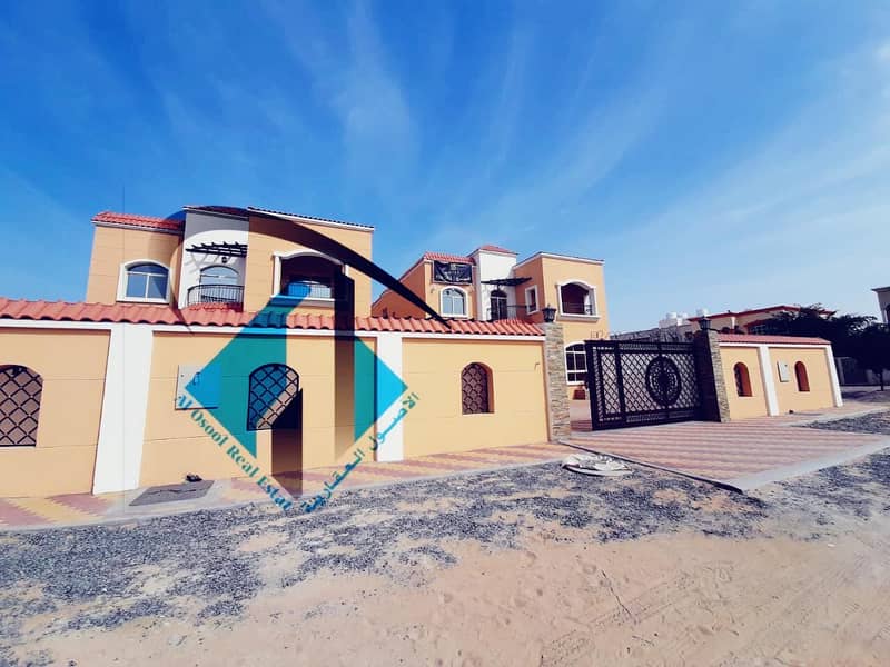 Modern house of the most luxurious villas in Ajman Emirate owns your freedom