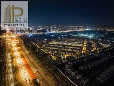 5 Bedroom Villa for Sale in R. Hills, Dubai - CGI-NIGHT-DRONE. jpg