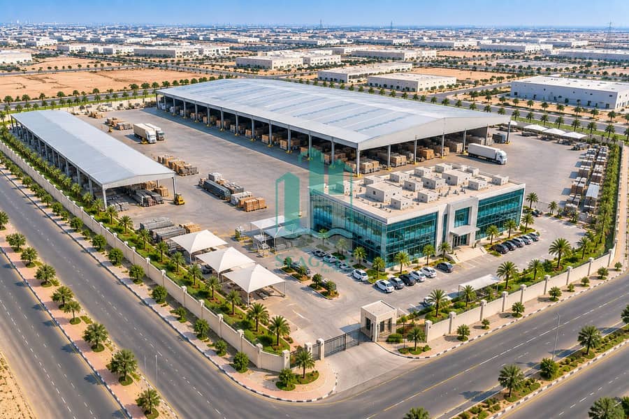 239000 sq ft. land with warehouse and office