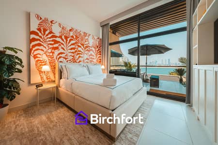 Studio for Rent in Palm Jumeirah, Dubai - Luxury Palm Getaway | Club Vista Mare | Sea Views