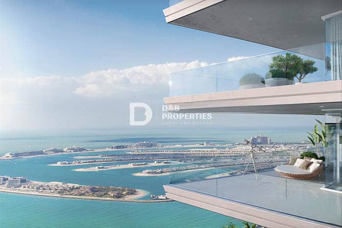 Spacious Panoramic Residence in Emaar Beachfront Spacious Panoramic Residence in Emaar Beachfront
