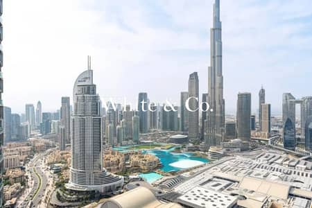 3 Bedroom Apartment for Sale in Downtown Dubai, Dubai - Burj Khalifa View | Vacant | High Floor