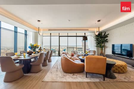 4 Bedroom Apartment for Rent in City Walk, Dubai - Upgraded | Fully Furnished | HighFloor| Brand New