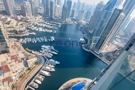 3 Bedroom Flat for Rent in Dubai Marina, Dubai - Spacious 3BR | Large Balcony | Marina View 3 Bedroom Flat for Rent in Dubai Marina, Dubai - Spacious 3BR | Large Balcony | Marina View