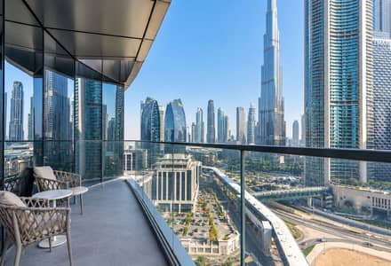 2 Bedroom Flat for Rent in Downtown Dubai, Dubai - Fully Furnished | Burj Khalifa View | Luxury 2BR 2 Bedroom Flat for Rent in Downtown Dubai, Dubai - Fully Furnished | Burj Khalifa View | Luxury 2BR