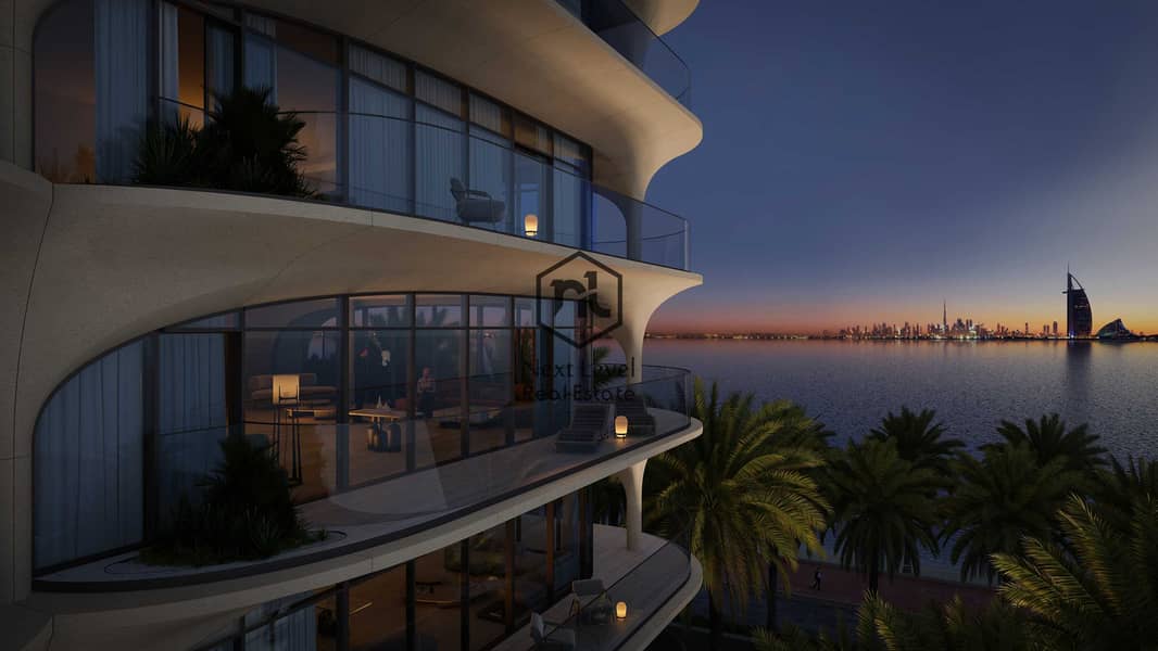 19 Ocean House by Ellington - Balcony view night. jpg