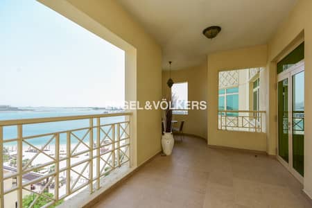 Appartement de 2 chambres à à louer à Palm Jumeirah, Dubai - Appartement à Palm Jumeirah，Shoreline Apartments，Al Das, 2 chambres, 240000 AED - 15838010