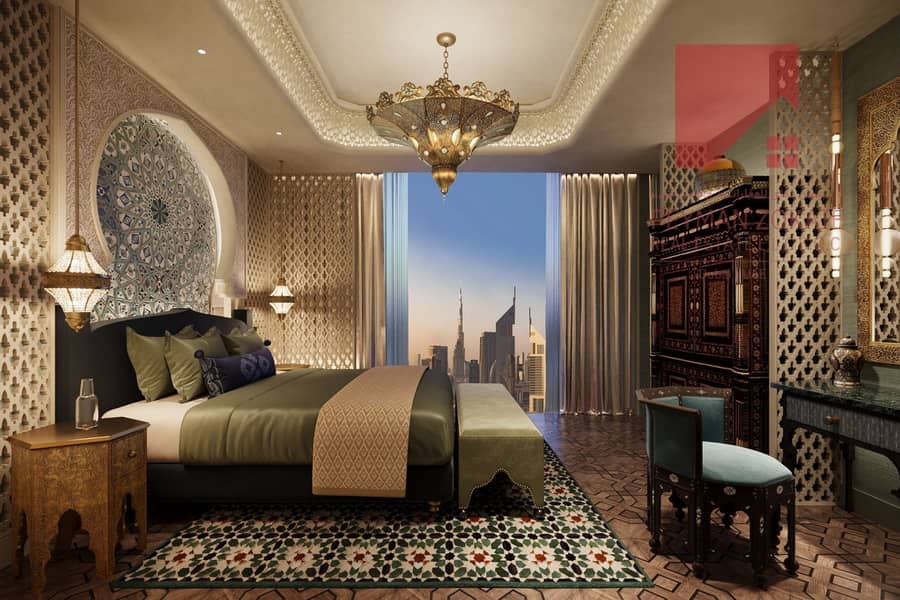 2 Burj Azizi - 75 Percent Concept_GR - Morocco Bedroom. jpg