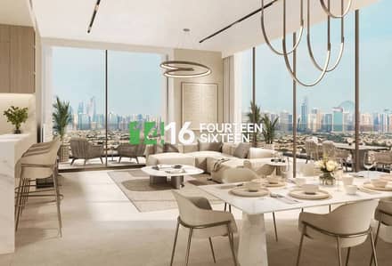 1 Bedroom Flat for Sale in Jumeirah Village Triangle (JVT), Dubai - Modern 1BR + Study | High Floor | Golf Views