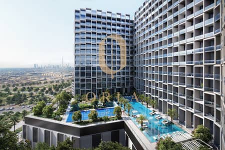 1 habitación Apartamento para en Venta en Al Jaddaf, Dubai - Aerial view1 copy. jpg 1 habitación Apartamento para en Venta en Al Jaddaf, Dubai - Aerial view1 copy. jpg