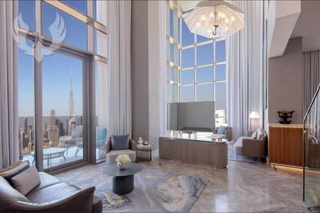 2 Bedroom Penthouse for Rent in Business Bay, Dubai - Rare Duplex Sky Penthouse with Lift, 2 Balconies