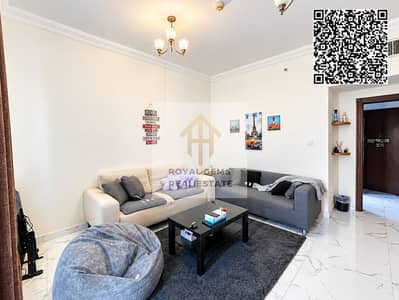 شقة 1 غرفة نوم للبيع في الراشدية، عجمان - Modern Living Room with QR Code. png شقة 1 غرفة نوم للبيع في الراشدية، عجمان - Modern Living Room with QR Code. png