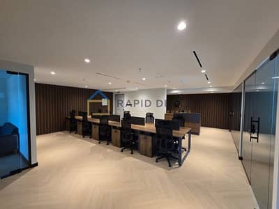 Office for Rent in Jumeirah Lake Towers (JLT), Dubai - Office Space | Fully Furnished | Spacious Layout