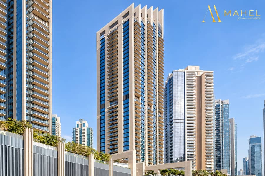 2 Modern Skyline Tower Surrounded by Glass High-Rises. png