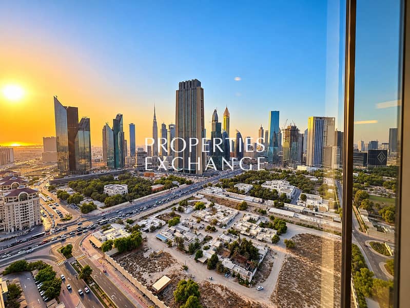 7 Dubai Skyline at Golden Hour. png