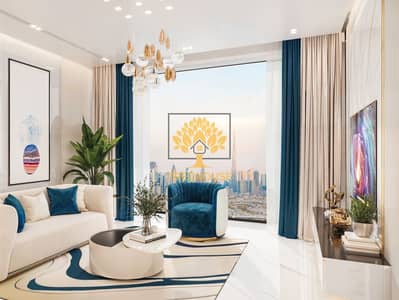 1 Slaapkamer Appartement te Koop in Dubai Silicon Oasis (DSO), Dubai - 1bhk-living. jpg. jpeg