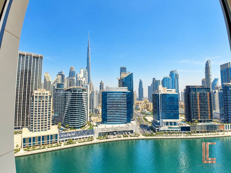 2 Dubai Skyline Through Curved Windows. png