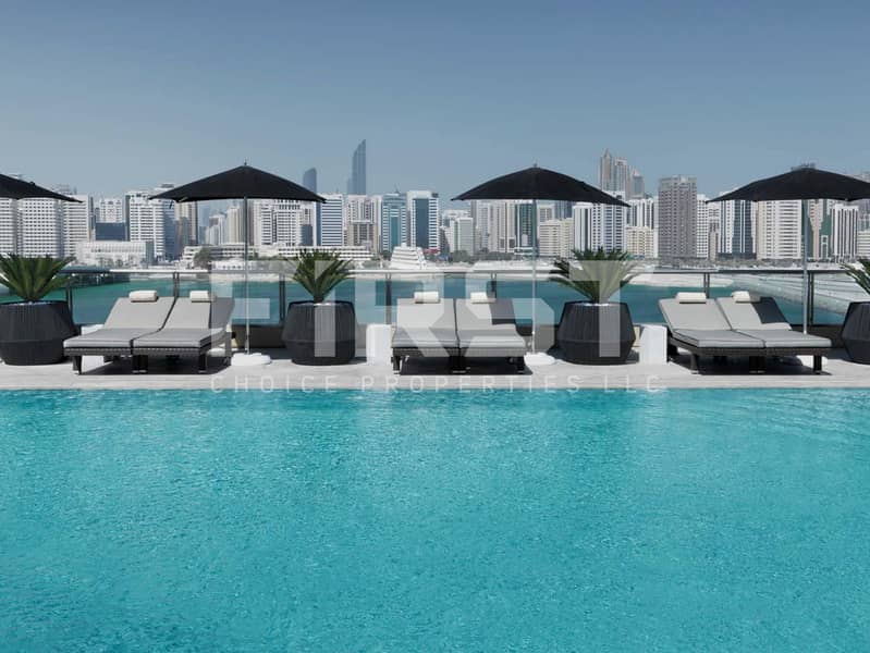 2 Infinity pool at Four Seasons Hotel Abu Dhabi rooftop leisure with panoramic Abu Dhabi skyline views_FCP_1600x1200. jpg