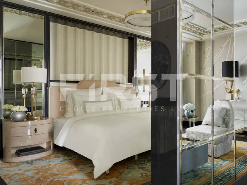 9 Elegant Bedroom Stylearea in Four Seasons residence showcasing sophisticated lighting and Arabic design touches_FCP_1600x1200. jpg