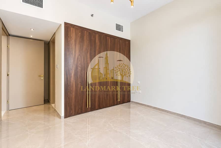 6 Minimalist Bedroom with Walnut Wardrobe. png