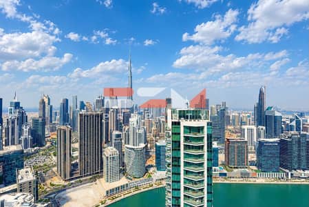 4 Bedroom Apartment for Rent in Business Bay, Dubai - 4BR+maid | High Floor | Burj Khalifa & Canal Views 4 Bedroom Apartment for Rent in Business Bay, Dubai - 4BR+maid | High Floor | Burj Khalifa & Canal Views