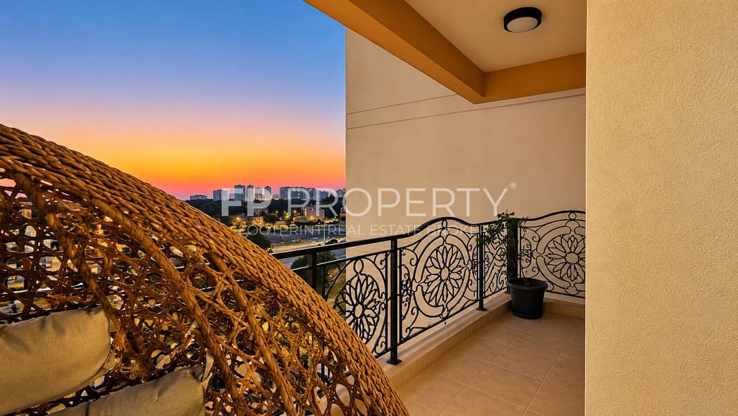 7 Sunset Balcony with Wicker Chair. png