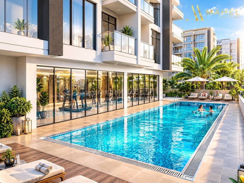 5 Luxury Apartment Resort Pool. png