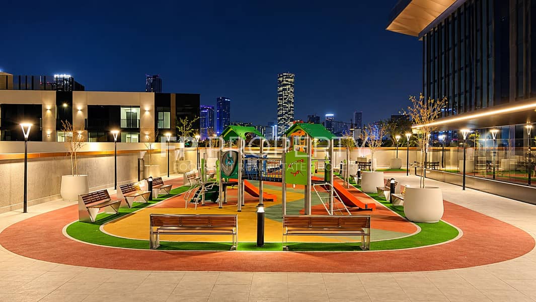 9 Luxury Rooftop Playground at Night. png